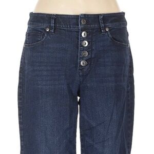J Jill Crop Jeans Button Fly size 16 Tall